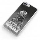 Carcasa para Huawei Mate 20 X Oficial de Star Wars Darth Vader Fondo negro - Star Wars
