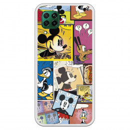 Funda para Huawei P40 Lite Oficial de Disney Mickey Comic - Clásicos Disney