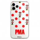 Carcasă personalizată pentru telefonul mobil Disney cu numele tău Minnie Polka Dots - Licență oficială Disney