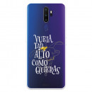 Funda para Oppo A5 2020 Oficial de Disney Dumbo Vuela tan Alto - Dumbo