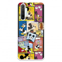 Funda para Realme X2 Oficial de Disney Mickey Comic - Clásicos Disney