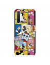 Funda para Realme X2 Oficial de Disney Mickey Comic - Clásicos Disney