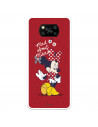 Funda para Xiaomi Poco X3 Oficial de Disney Minnie Mad About - Clásicos Disney