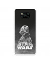 Funda para Xiaomi Poco X3 Oficial de Star Wars Darth Vader Fondo negro - Star Wars