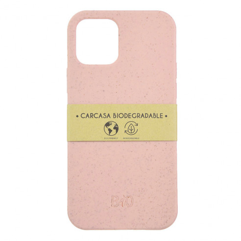 Funda para iPhone 12 Pro Biodegradable Rosa La Casa de las Carcasas