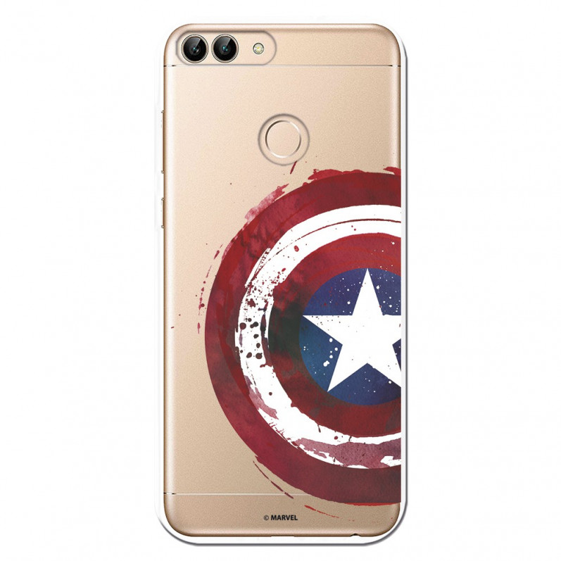 Carcasa Oficial Escudo Capitan America para Huawei P Smart- La Casa de las Carcasas