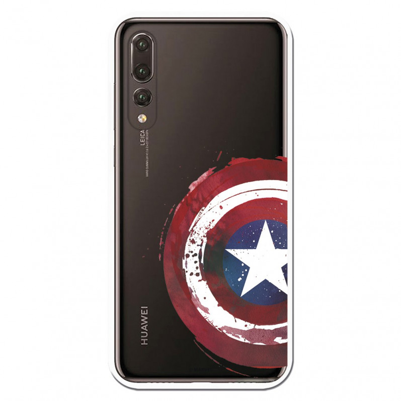 Carcasa Oficial Escudo Capitan America para Huawei P20 Pro- La Casa de las Carcasas