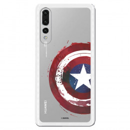 Carcasa Oficial Escudo Capitan America para Huawei P30- La Casa de las Carcasas