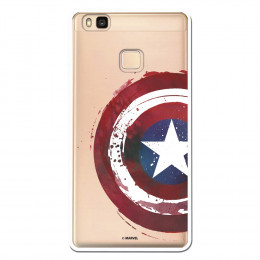 Carcasa Oficial Escudo Capitan America para Huawei P9 Lite- La Casa de las Carcasas