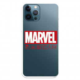 Funda para iPhone 12 Pro Max Oficial de Marvel Marvel Logo Red - Marvel