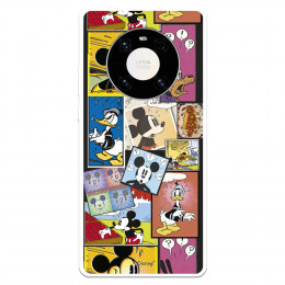 Funda para Huawei Mate 40 Pro Oficial de Disney Mickey Comic - Clásicos Disney