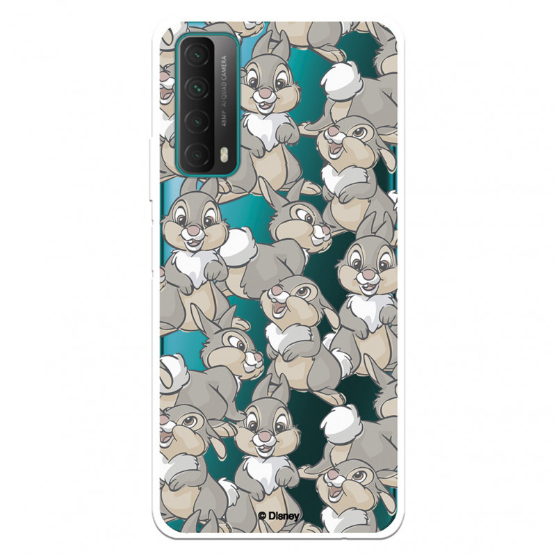 Funda para Huawei P Smart 2021 Oficial de Disney Tambor Patrones - Bambi