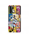 Funda para Huawei P Smart 2021 Oficial de Disney Mickey Comic - Clásicos Disney