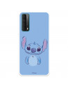 Funda para Huawei P Smart 2021 Oficial de Disney Stitch Azul - Lilo & Stitch