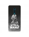 Funda para Oppo Reno 10 X Zoom Oficial de Star Wars Darth Vader Fondo negro - Star Wars