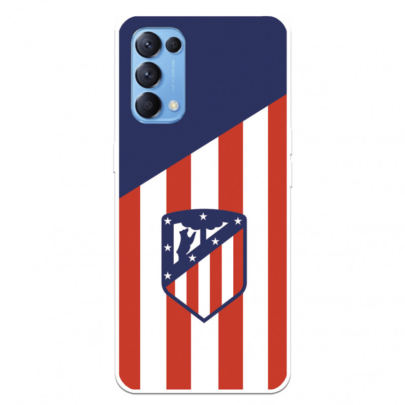 Atletico Madrid Scut de fundal Atletico - Licență oficială Atletico de Madrid Oppo Find X3 Lite Case