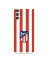 Atletico Madrid Galaxy A32 5G Atleti roșu și alb Shield - Oficial Atletico Madrid Licențiat de caz pentru Samsung 