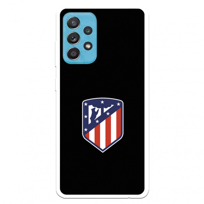 Atleti Galaxy A52 5G Black Background Shield - Atletico de Madrid Official Licence Samsung Galaxy A52 5G Case