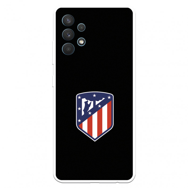 Atleti Galaxy A32 4G Case pentru Samsung Atleti Shield Black Background - Atletico de Madrid Official Licence