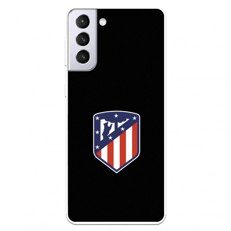 Atleti Galaxy S21 Plus Case pentru Samsung Atleti Shield Black Background - Atletico de Madrid Official Licence
