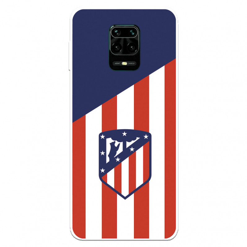 Husă pentru Xiaomi Redmi Note 9 Pro Atletico Shield Atletico Fundal Atletico - Atletico de Madrid Licență oficială Atletico de M