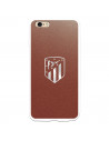 Atleti Shield Argint fundal Argint iPhone 6S Plus Case - Atletico de Madrid Licență oficială