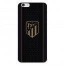 Atleti iPhone 6 iPhone 6 Gold Shield Fundalul negru Gold Shield - Atletico Madrid Licență oficială Atletico Madrid