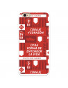 Atleti Courage and Heart iPhone 6 Plus Case - Atletico de Madrid Official License