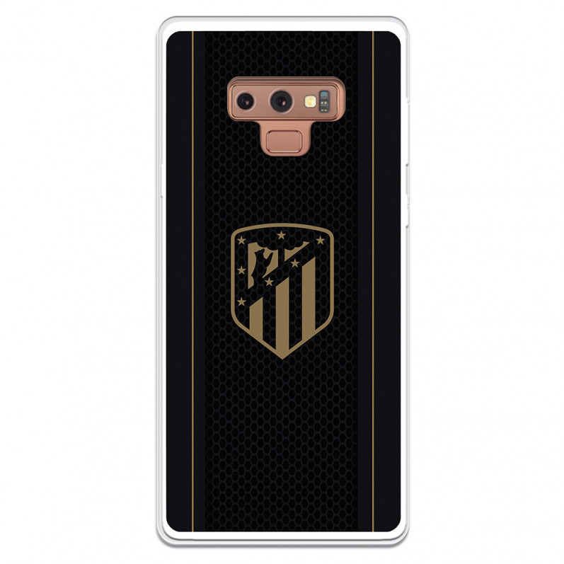 Samsung Atleti Galaxy Note9 Gold Shield fundal negru - Atletico de Madrid Licență oficială Atletico de Madrid