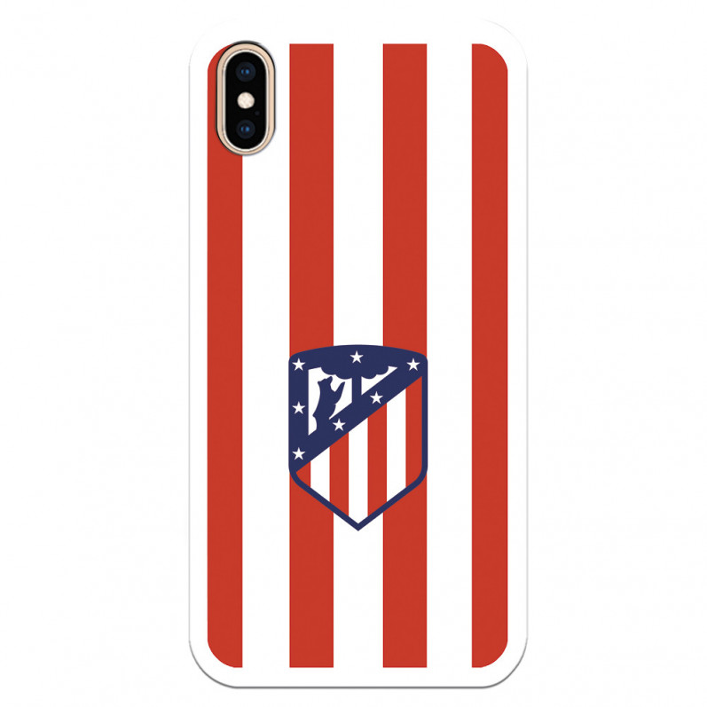 Atleti Shield Atleti iPhone XS Max Case - Atletico de Madrid Licență oficială Atletico de Madrid
