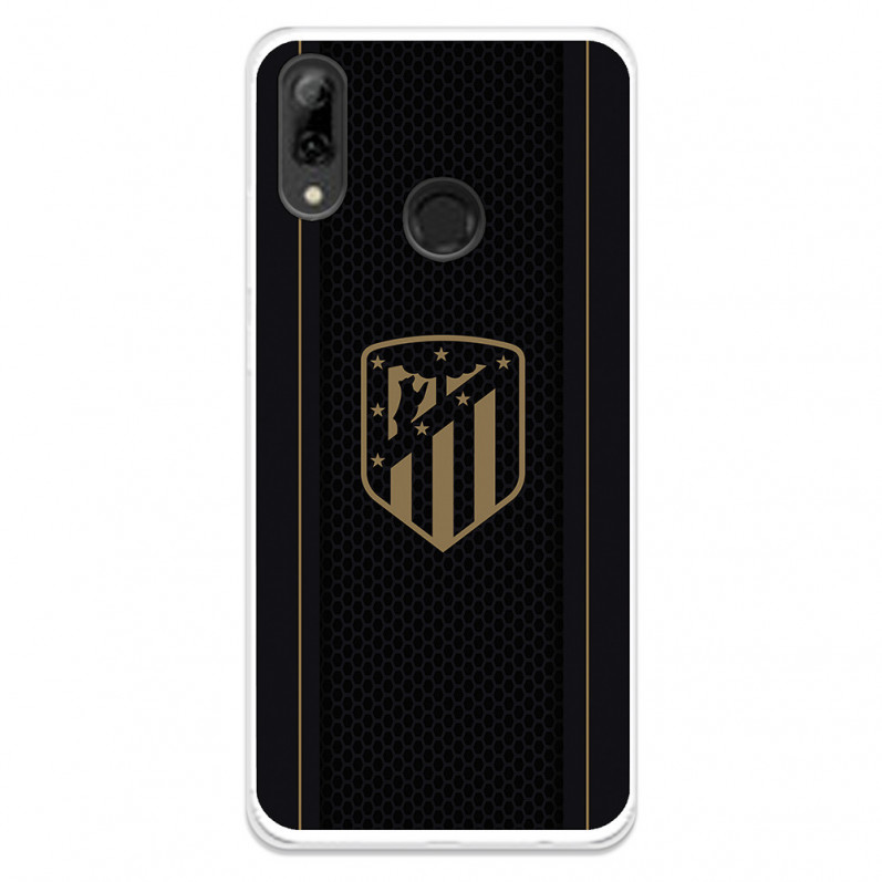 Atleti P Smart 2019 Gold Shield Black Background - Atletico Madrid Official Licence Huawei P Smart 2019 Case
