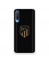 Carcasă pentru Xiaomi Mi 9 Atleti Golden Shield fundal negru - Atletico de Madrid licență oficială