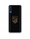 Atleti Galaxy A50 Gold Shield Black Background - Atletico de Madrid Official Licence Samsung Galaxy A50 Case