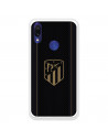 Caz pentru Xiaomi Redmi 7 Atleti Redmi 7 Atleti Gold Shield Black Background - Atletico de Madrid Official Licence