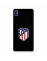 Atleti Galaxy A10 Case pentru Samsung Atleti Galaxy A10 Scut negru de fundal - Atletico de Madrid Licență oficială Atletico de M