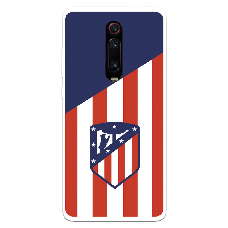 Husă pentru Xiaomi Mi 9T Atleti Atletico Shield - Licență oficială Atletico de Madrid