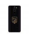 Atleti Redmi Note 8 Pro Gold Shield Black Background - Atletico de Madrid Official Licence Xiaomi 