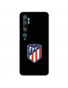 Husă pentru Xiaomi Mi Note 10 Atleti Shield Black Background - Atletico de Madrid Official Licence