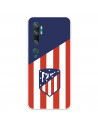 Husă pentru Xiaomi Mi Note 10 Atletico Shield Atletico Fundal Atletico - Atlético de Madrid Licență oficială