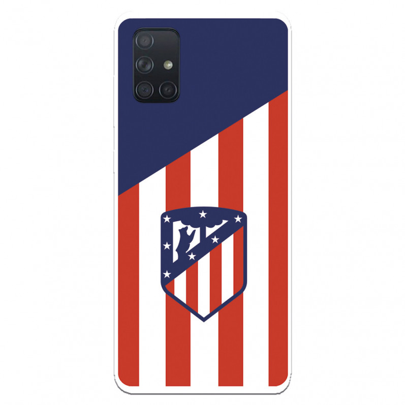 Samsung Atleti Galaxy A71 Atleti Shield Atletico Fundal Atletico - Atletico de Madrid Licență oficială Atletico de Madrid