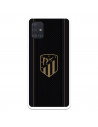 Atleti Galaxy A51 Gold Shield Black Background - Atletico de Madrid Official Licence - Samsung Galaxy A51 Atleti Gold Shield Bla