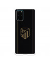 Atleti Galaxy S20 Plus Gold Shield Black Background - Atletico de Madrid Official Licence Samsung Galaxy S20 Plus Case