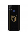Atleti Galaxy M31 Gold Shield Black Background - Atletico de Madrid Official License Samsung Galaxy M31 Case