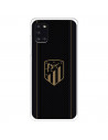 Atleti Galaxy A31 Gold Shield Black Background - Atletico de Madrid Official License Samsung Galaxy A31 Case