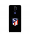 Carcasă pentru Oppo A9 2020 Atleti Shield Black Background - Atletico de Madrid Official License