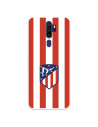 Atlético de Madrid A9 2020 Atletico Madrid Cover Oppo A9 2020 Red and White Shield - Atletico de Madrid Official Licence
