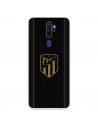 Carcasă pentru Oppo A9 2020 Atleti Gold Shield Black Background - Atletico de Madrid Official Licence