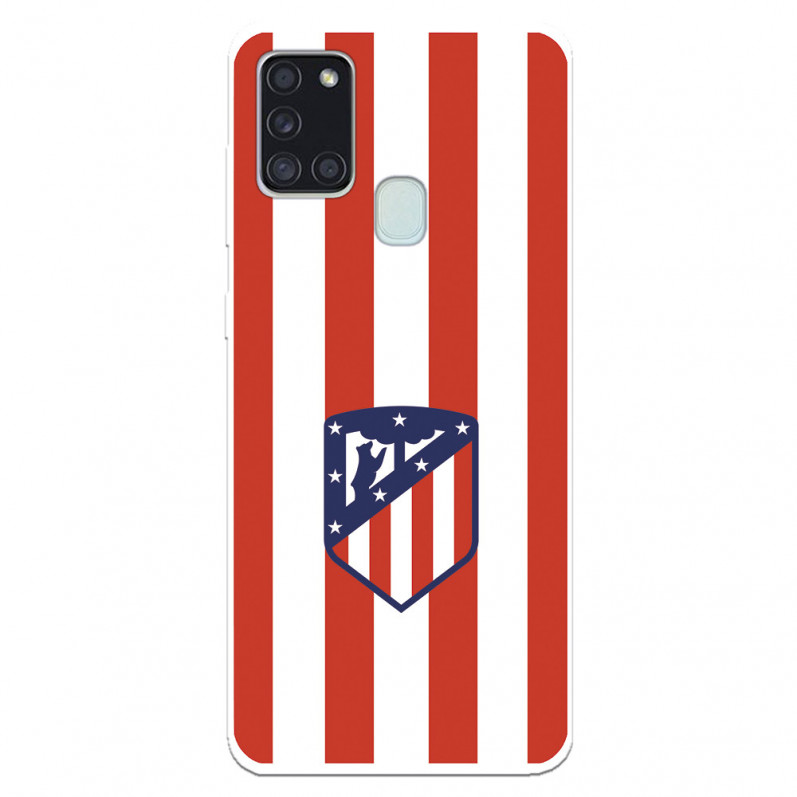 Atleti Galaxy A21S Red and White Shield - Atletico de Madrid Official Licence Samsung Galaxy A21S Case