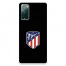 Caz pentru Samsung Galaxy S20 FE Atleti Shield fundal negru - Atletico Madrid Licență oficială Atletico Madrid