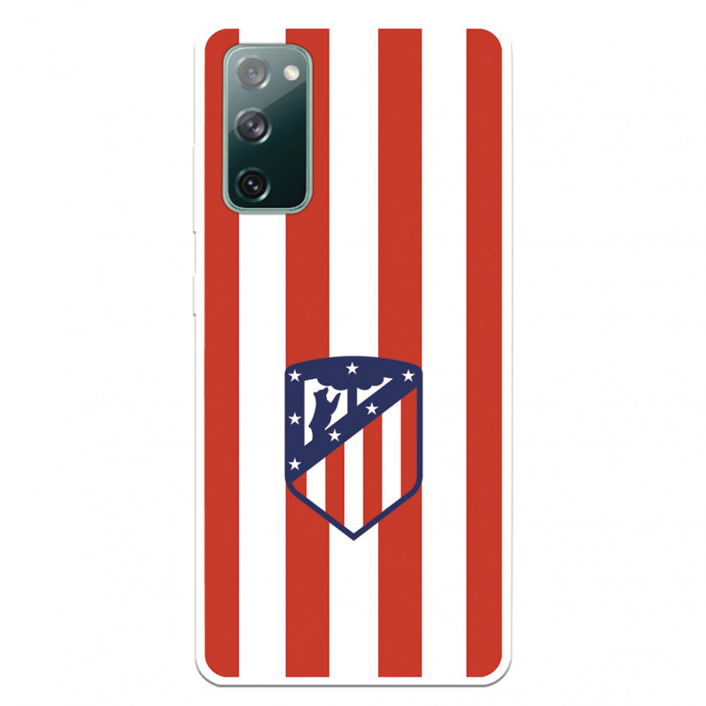 Atleti Galaxy S20 FE Red and White Shield - Atletico de Madrid Official License Samsung Galaxy S20 FE Case
